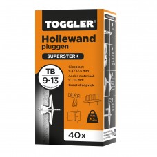 PLUG HOLLEWAND (ORANJE) 9-13MM TB (DOOS 40ST.)