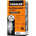 PLUG HOLLEWAND (ORANJE) 15-19MM TC (DOOS 40ST.)