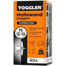 PLUG HOLLEWAND (ORANJE) 15-19MM TC (DOOS 40ST.)