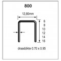 NIETEN SERIE 800 CNK 14 MM DOOS 10 MILLE