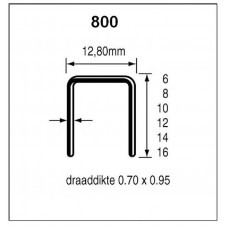 NIETEN SERIE 800 CNK 16 MM DOOS 10 MILLE