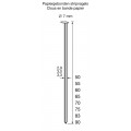 CLIPPED HEAD NAIL 2.8MM 34&deg; GALV 65MM DS 4 MILLE