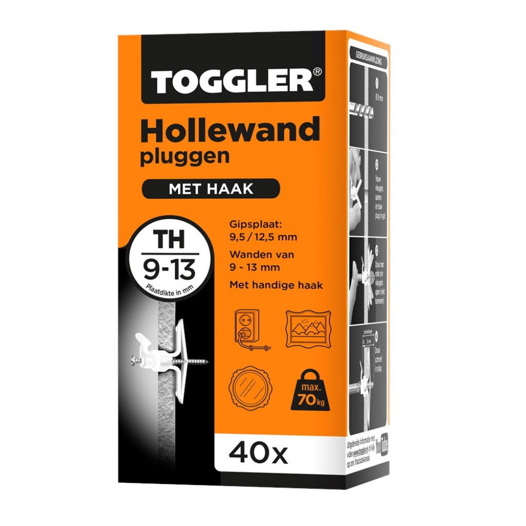 PLUG HOLLEWAND TH 9-13MM DOOS 40 ST