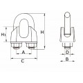 STAALDRAADKLEM RVS&nbsp; 5 MM