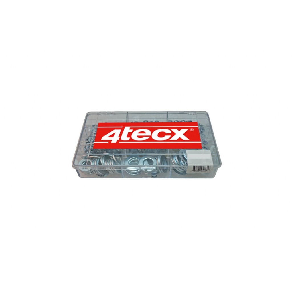 ASSORTIMENT DOOS 9-VAKS SLUITRING D 125A VERZINKT 4TECX