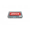 ASSORTIMENT DOOS 9-VAKS SLUITRING D 125A VERZINKT 4TECX