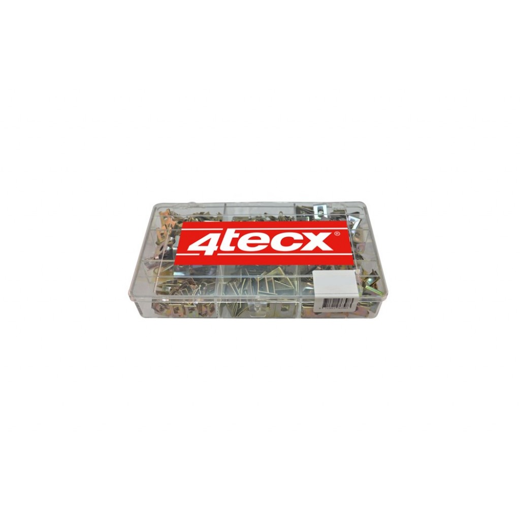 ASSORTIMENT DOOS 9-VAKS SPEEDNUTS GEELVERZINKT 4TECX