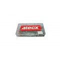 ASSORTIMENT DOOS 9-VAKS SPLITPEN VERZINKT 4TECX