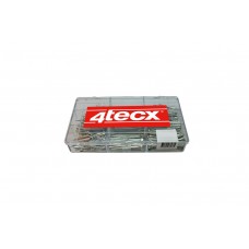 ASSORTIMENT DOOS 9-VAKS SPLITPEN VERZINKT 4TECX