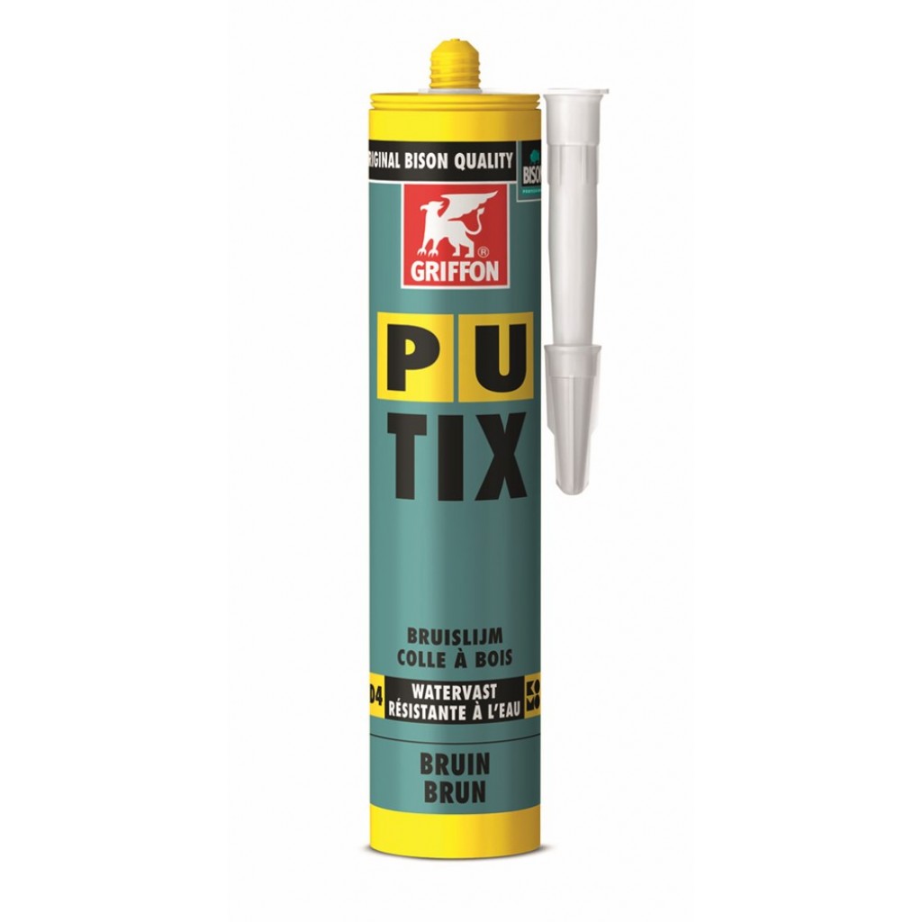 HOUTLIJM KONSTRUKTIE PU - TIX 340 GR. TRANSPARANT