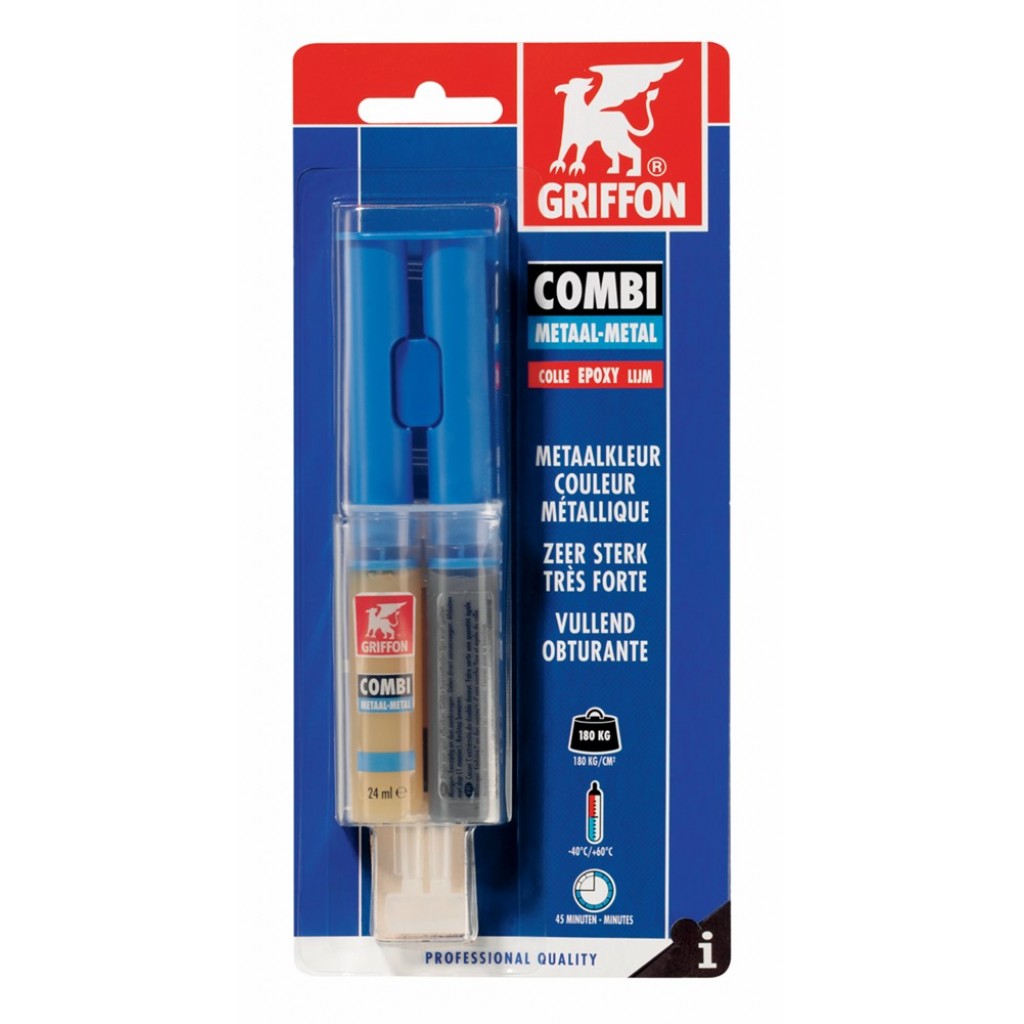 EPOXYLIJM COMBI METAAL BLISTER 24 ML