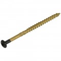 4.0 X 40/22 GEVELSCHROEF DYNAPLUS AR-BRONZE CK ZWART TX15