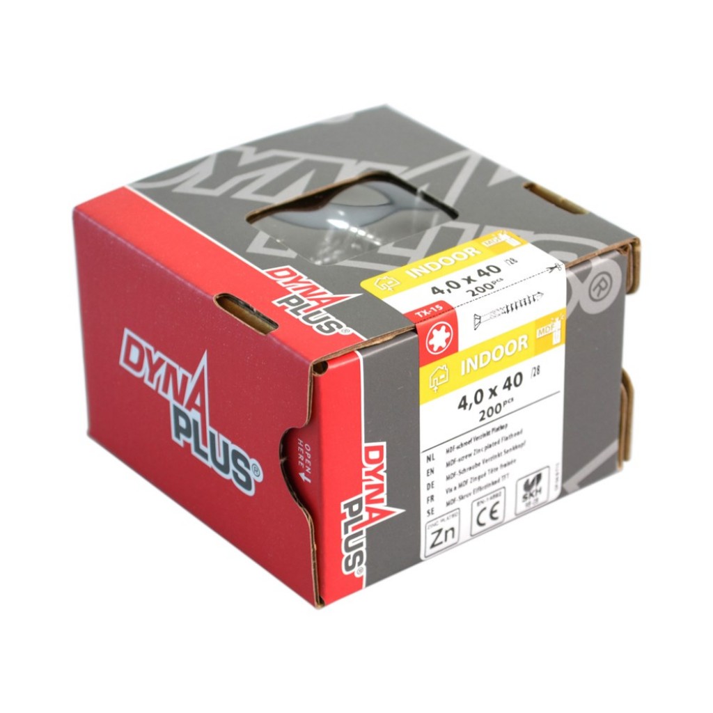 3.5 X 35/20 GLASLATSCHROEF DYNAPLUS VZ PK-75° TX15