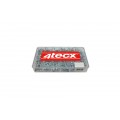 ASSORTIMENT DOOS 18-VAKS PLAATSCHROEF D 7983 VERZINKT 4TECX