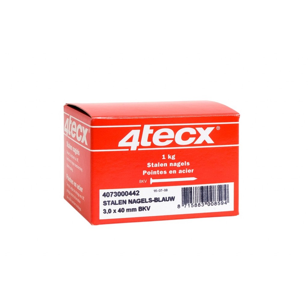 STALEN NAGELS BKV 1KG. 3 X 50 4TECX