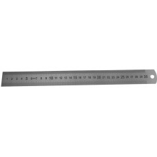 MAATLAT RVS300X30X1.0MM MM-1/2MM VERDELING