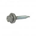 4.8 X 35 PROFIELPLAATSCHROEF ZELFB. VERZ. ALU RING SW-8 RAL9006 ZILVER