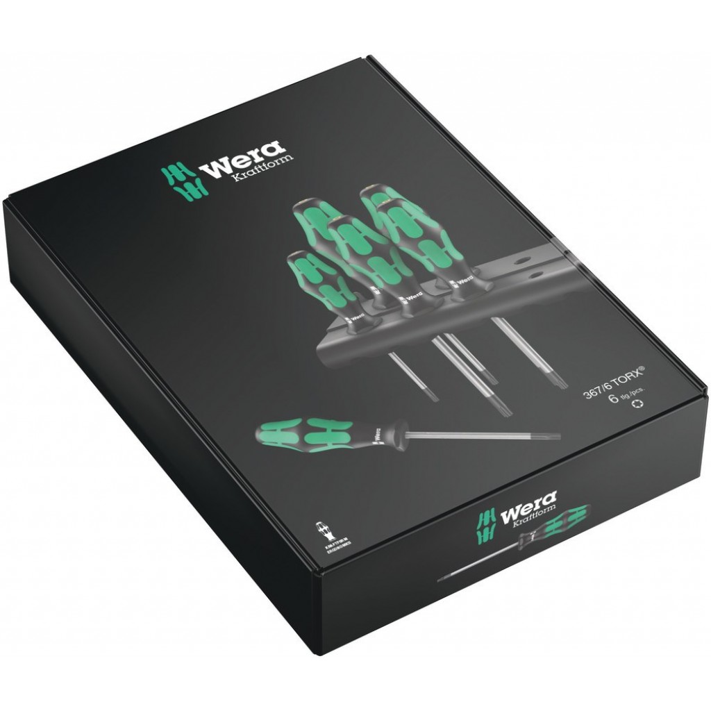 SCHROEVENDRAAIERSET 6-DELIG. 367/6 TORX 28062 WERA