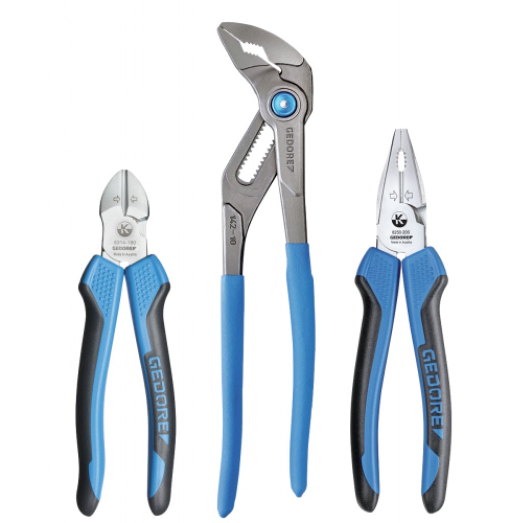 TANGENSET 3-DLG. 142 10 TL, 8250 200 JC, 8314 180 JC GEDORE