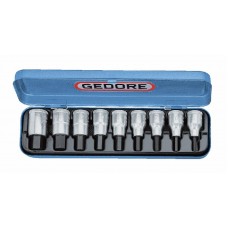 INBUSDOPSLEUTELSET 1/2 IN 19PM GEDORE