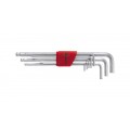 INBUSSLEUTELSET ZESK./KOG.KOP 9 DEL.1,5-10MM 4TECX
