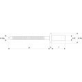 BLINDKLINKNAGEL GAS/WATERDICHT ALU/RVS A2 BK 4.0X12.5