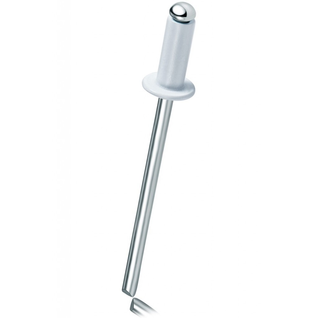 BLINDKLINKNAGEL STANDAARD ALU/STAAL BK 4.8X16 RAL9010