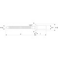 BLINDKLINKNAGEL GAS/WATERDICHT ALU/RVS A2 VK 4.8X11