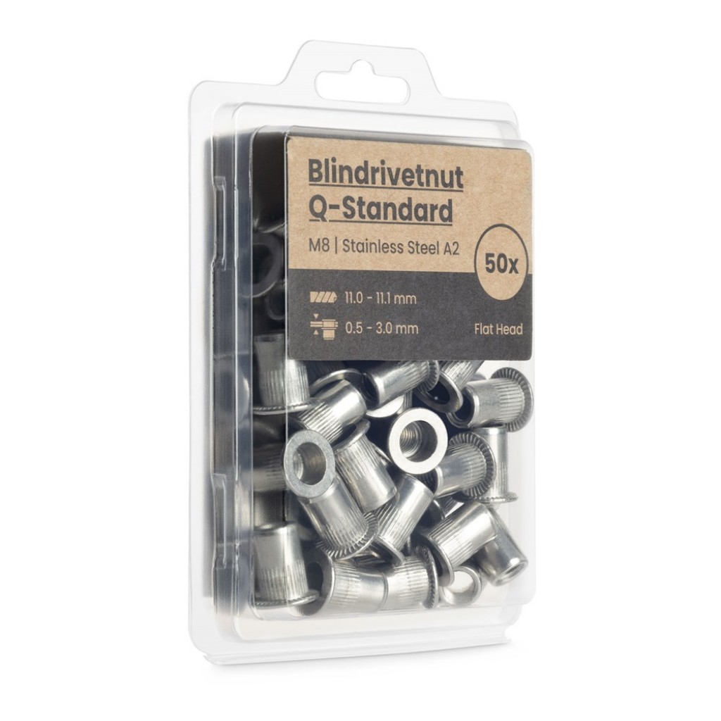 BLINDKLINKMOER ALU CK GEKARTELD M5 0.5-3.0