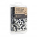 BLINDKLINKMOER ALU CK GEKARTELD M5 0.5-3.0