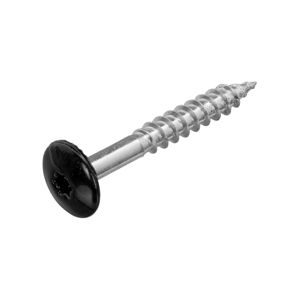 4.8 X 32 GEVELSCHROEF RVSA2 TX-20 ZWART RAL9005