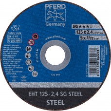DOORSLIJPSCHIJF 125MM EHT 125-2,4 SG STEEL PFERD
