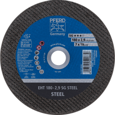 DOORSLIJPSCHIJF 180MM EHT 180-2,9 SG STEEL PFERD