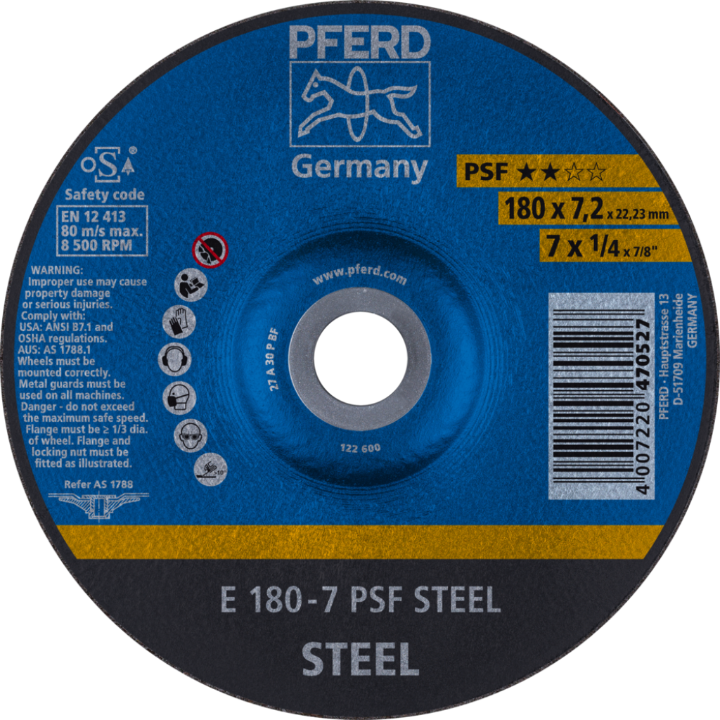 AFBRAAMSCHIJF 178MM E178-7 A30P PS FORTE PFERD