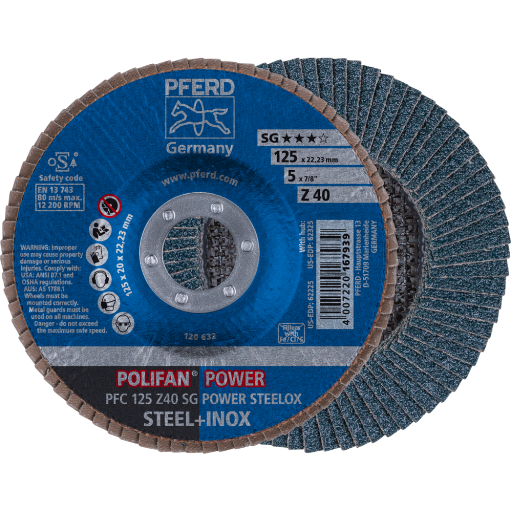 POLIFAN LAMEL PFC 125 Z40 SG POWER STEELOX PFERD