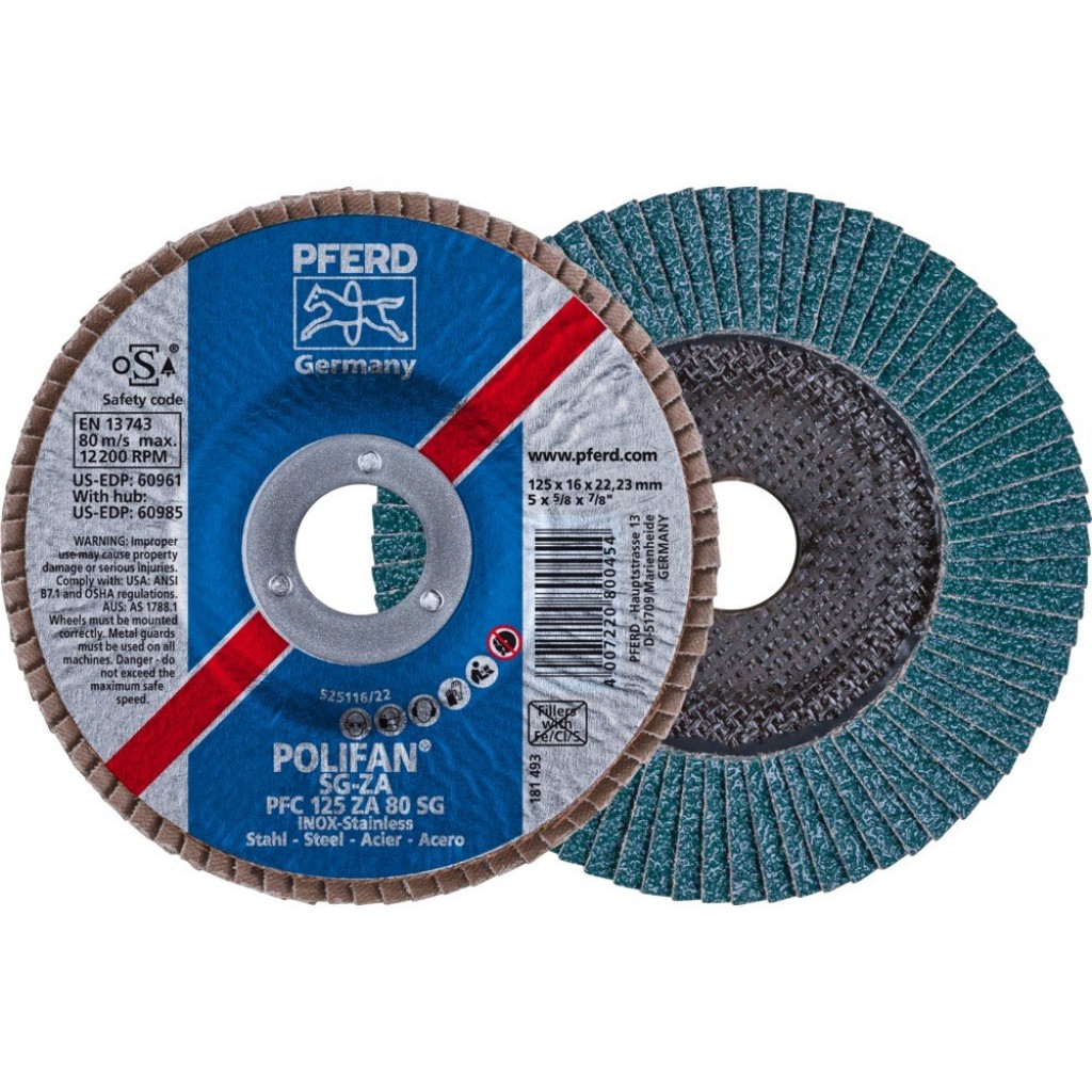 POLIFAN LAMEL PFC 125 ZA 80SG 22.2 PFERD