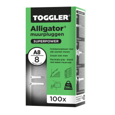plug alligator a-8 doos 100 stuks