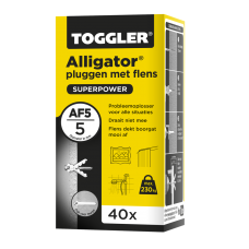 plug alligator met flens af-5 doos 40 stuks