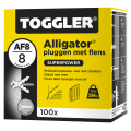 PLUG ALLIGATOR AF8 DOOS 100 ST