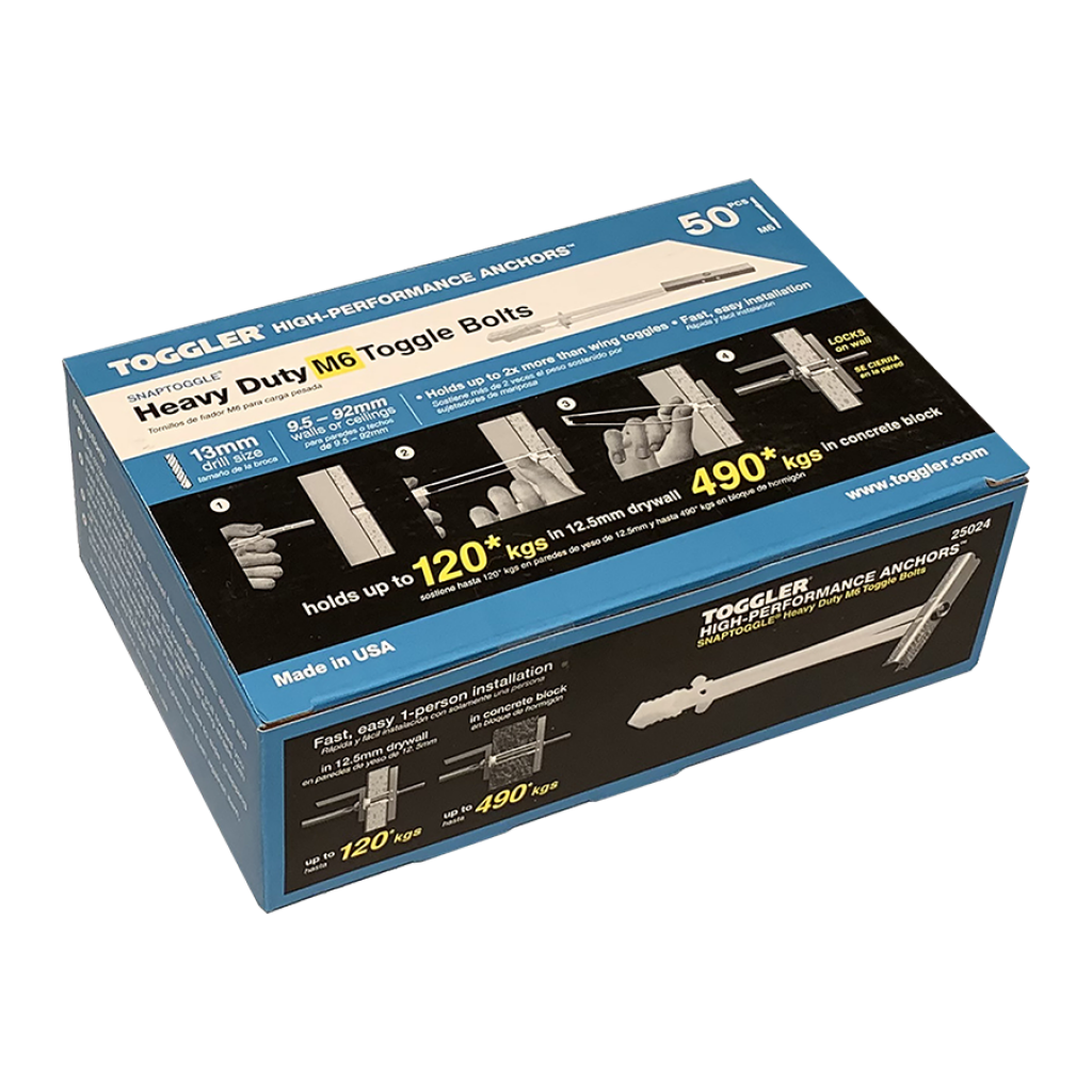 ANKER HOLLEWAND M6 10-92MM DOOS 50 ST