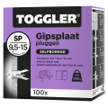 PLUG GIPSPLAAT 9,5-15 MM SP DOOS 100ST