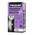 PLUG GIPSPLAAT (PAARS) 9,5-15 MM SP-MINI (40ST.)