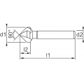 VERZINKFREES - VERZINKBOOR 31 HSS 3K. 42.540